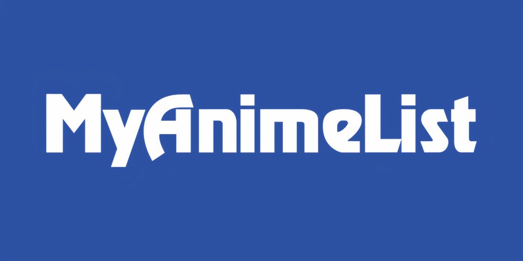 MyAnimeList logo in reverse color