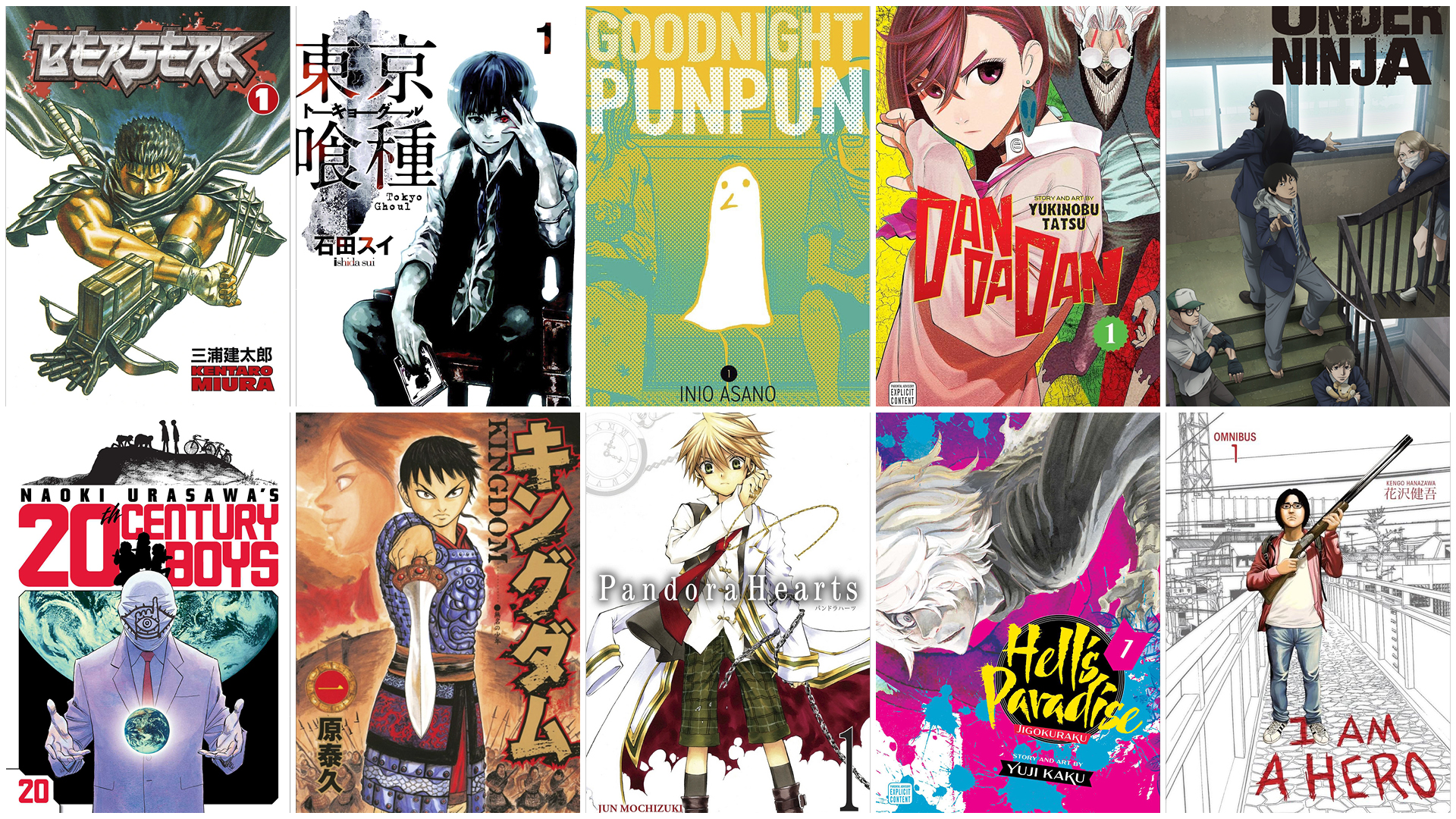 Top 10 Must-Read Manga