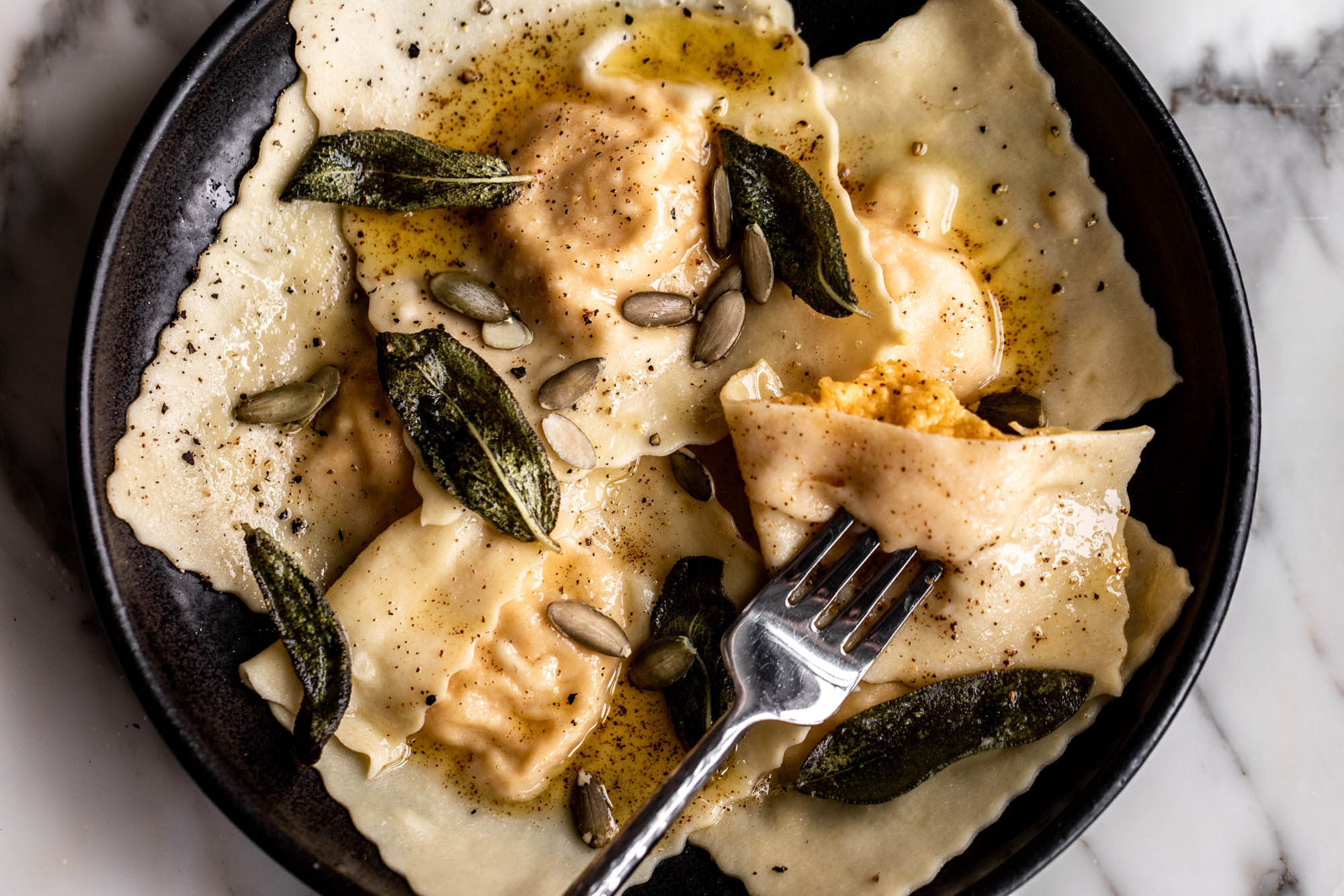 La Pais has a new squash ravioli and it’s the perfect fall dish